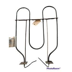Westward Broil Element WW350 Vintage 250V 2Loops Wire Connections 3000W 13X16.5